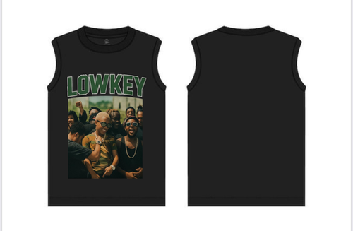 Lowkeyluxe™ Sleeveless Graphic Tee